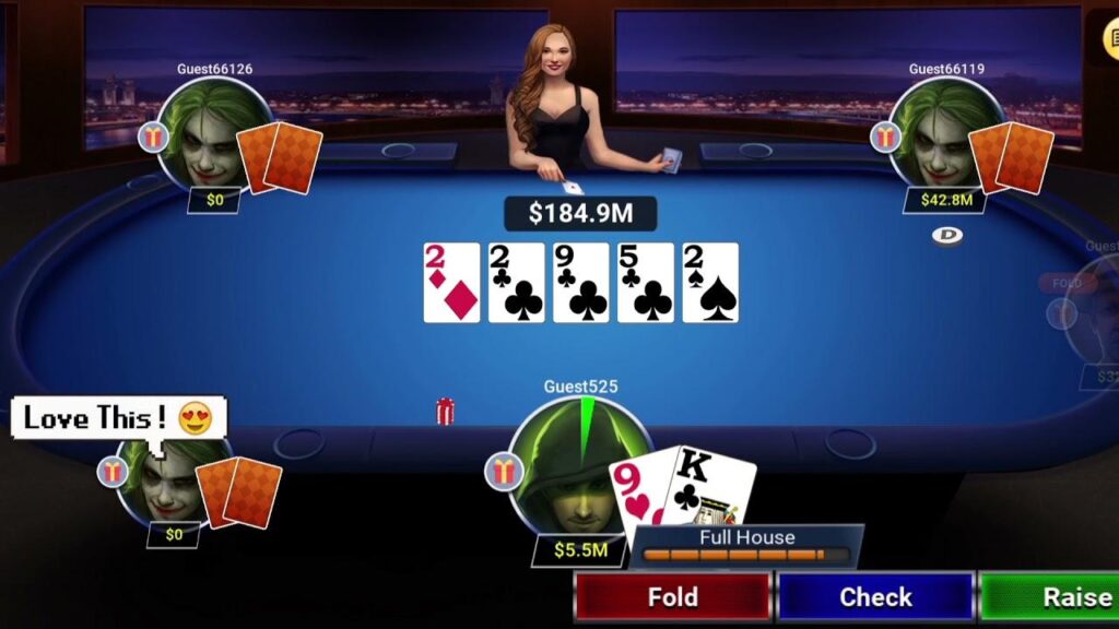 Chơi Poker online nhận ngay tiền thưởng khủng